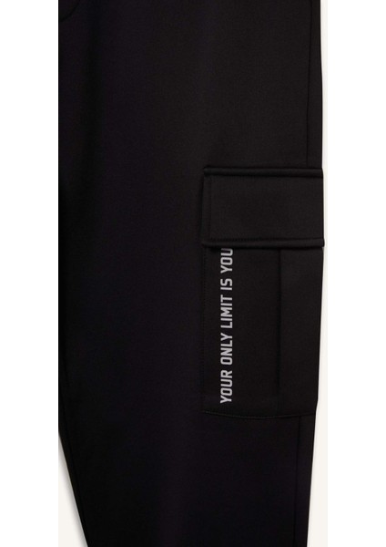 Fit Standart Fit Üç Cepli Sporcu Jogger Eşofman Altı