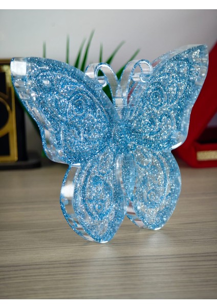 Kelebek Masasüsü Epoksi Reçine