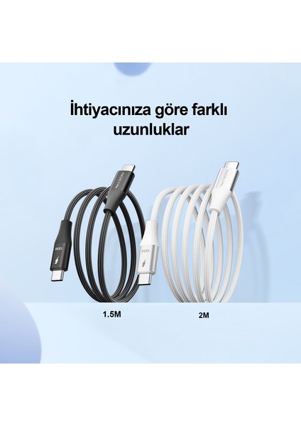 100W Type-C’den Type-C’ye Şarj Kablosu,veri ve Pd Kablosu, Ultra Hızlı Şarj, Android Uyumlu, Siyah 1,5 Metre CTC100 fiyatları