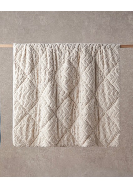Wintera Sherpa Tek Kişilik Yorgan 155X215 cm Krem