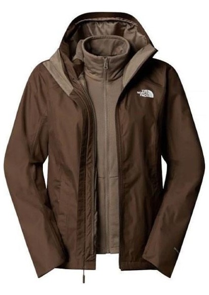 Tnf W Quest Trıclımate - Eu Kadın Ceket NF0A3Y1IE2V1 Kahverengi