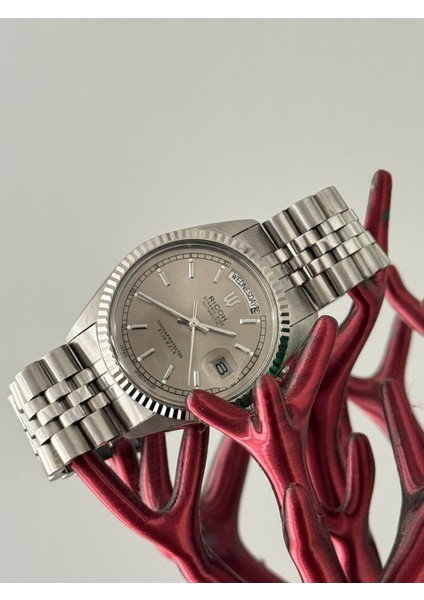 Automatic Day-Date 21 Jewels Paslanmaz Çelik Erkek Kol Saati