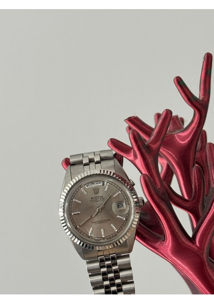 Automatic Day-Date 21 Jewels Paslanmaz Çelik Erkek Kol Saati fırsatları