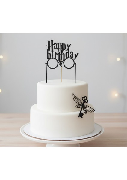 Doğum Günü Pasta Süsü Harry Potter Temalı