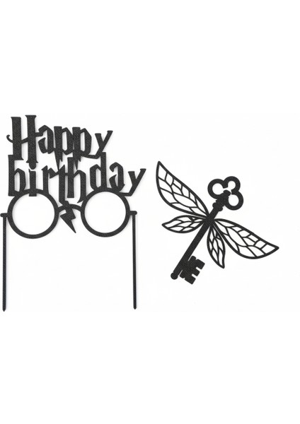 Doğum Günü Pasta Süsü Harry Potter Temalı modelleri
