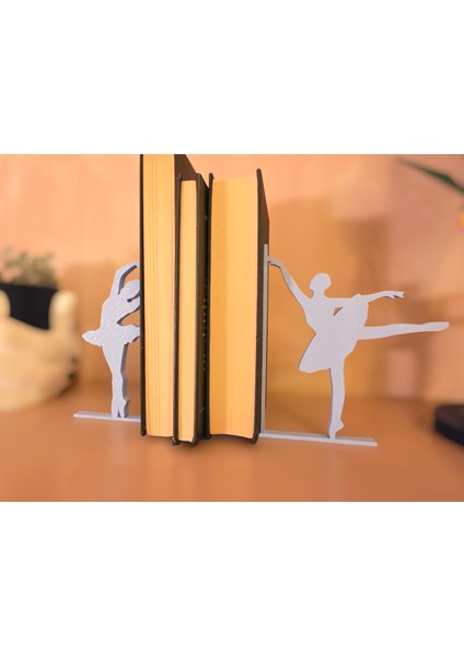 Balerin Konseptli 2'li Kitap Tutucu Seti modelleri