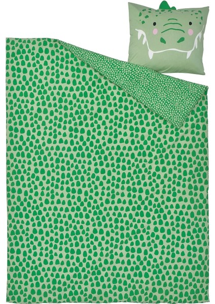 Natthager Çocuk Nevresim Takımı Yeşil 150 x 200 50 x 60 cm fiyatları
