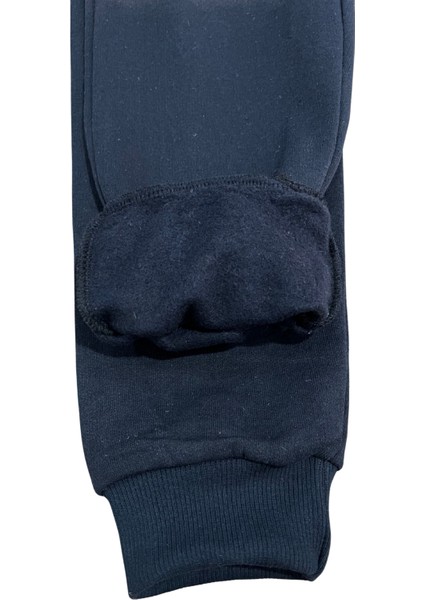 Çocuk Kışlık Pamuklu Eşofman Altı Çift Cepli Siyah fiyatları