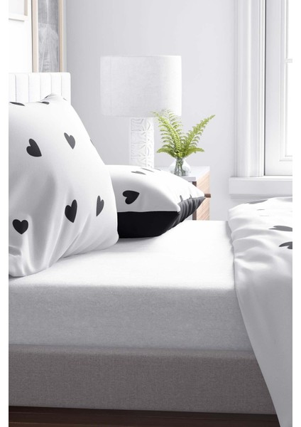 Beyaz Pamuklu Tek Kişilik Lastikli Çarşaf 100X200 modelleri