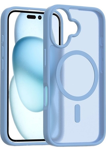 Sınır Ötesi Uygulanabilir IPHONE14 Pro Max Cep Telefonu Kılıfı Yarı Saydam Buzlu Cilt Hissi Veren Kılıf Apple Kalın Manyetik Koruyucu Kılıf (Yurt Dışından)