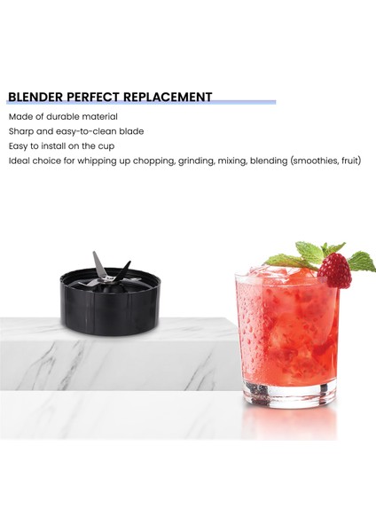 Magic-Bullet (250W, MB1001 Serisi) Bıçakla Uyumlu Paslanmaz Çelik Çapraz Bıçak Yedek Parçası (Yurt Dışından) fiyatları