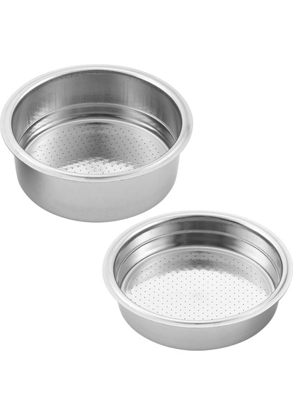 2 Adet 51 mm Paslanmaz Çelik Kahve Makineleri Basınçlı Filtre Sepeti Toz Sepeti Kahve Dipsiz Portafilter Filtresi (Yurt Dışından) fiyatları