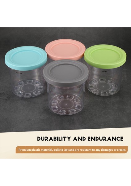 Ninja Creami Pints NC301 NC300 NC299AMZ Serisi Dondurma Makinesi Için Kapaklı Dondurma Kapları ve Dondurma Kapları (Yurt Dışından) indirimleri