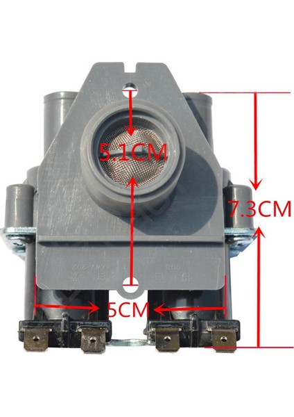 Sanyo FCS-360U Yedek Parçaları Için Otomatik Çamaşır Makinesi Solenoid Valfi Su Giriş Vanası Su Giriş Anahtarı (Yurt Dışından) indirimleri