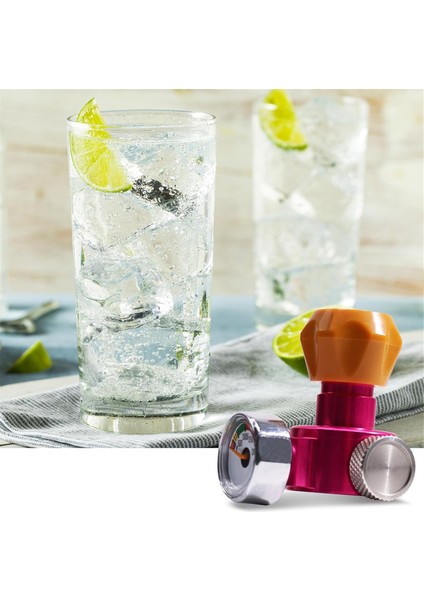 Soda Makinesi Için Basınç Göstergeli Co2 Hızlı Adaptörlü Soda Değişim Karbonatörü Soda Co2 Silindir Adaptörü Bağlantısı (Yurt Dışından) fırsatları