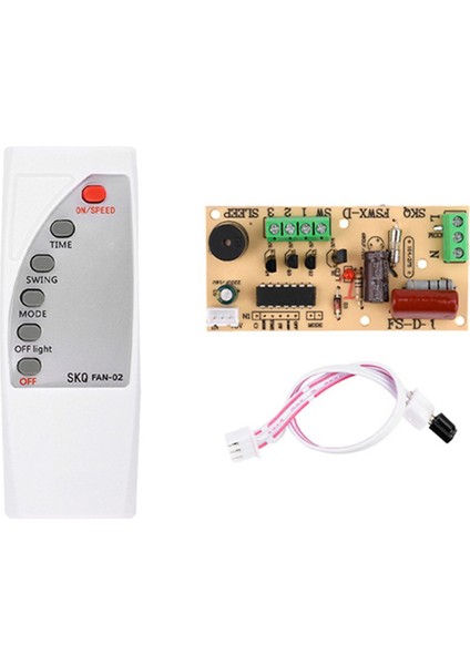 Elektrikli Vantilatör Evrensel Tamir Kartı Evrensel Modifiye Devre Kartı Uzaktan Kumandalı Kontrol Kartı Tamir Kartı (Yurt Dışından)