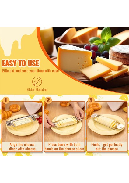 Tereyağı ve Peynir Dilimleyici, Paslanmaz Çelik Çok Amaçlı Peynir Dilimleyici Gıda Kesici, Tereyağı Dilimleyici Kesici Peynir Dilimleyici (Yurt Dışından) indirimleri