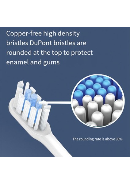 Mıjıa T301 MES605 T302 MES608 T501 MES607 Yedek Elektrikli Diş Fırçası Başlıkları Gösterildiği Gibi (Yurt Dışından) modelleri