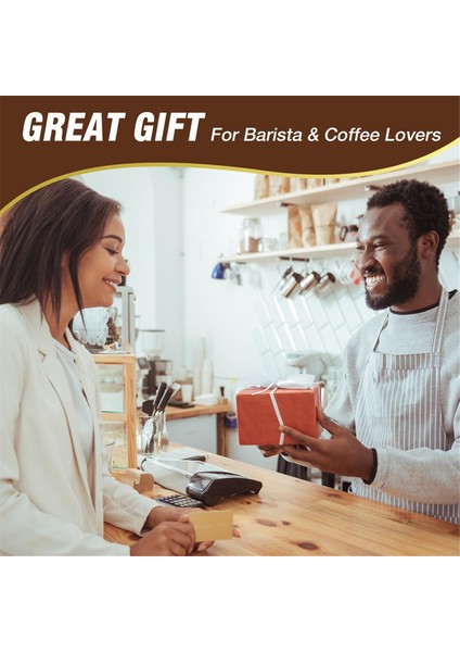 51 mm Espresso Tamper ve Karıştırıcı Seti, Düz Yaylı Paslanmaz Çelik Tabanlı Espresso Kahve Tamper (Yurt Dışından) fiyatları