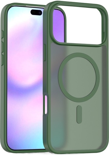 Sınır Ötesi Uygulanabilir IPHONE12/12PRO Cep Telefonu Kılıfı Yarı Saydam Buzlu Cilt Hissi Veren Kılıf Apple Kalın Manyetik Koruyucu Kılıf (Yurt Dışından)