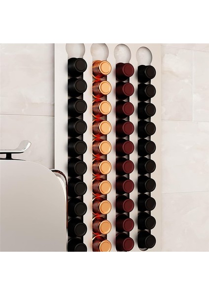 Nespresso Pod Tutucu 40 Pod Tutucu Paslanmaz Çelik Duvara Monte Kahve Kapsülü Düzenleyici Ofisler Için Uygun (Yurt Dışından) fiyatları