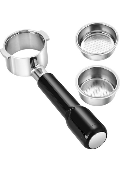 Delonghi ECO310 / ECP35.31 / ECP3631 Için 2 Filtre Sepetli 51 mm Dipsiz Portafilter (Yurt Dışından)