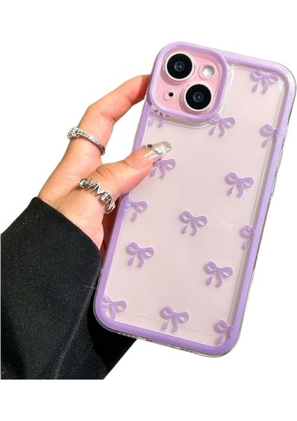 Apple Cep Telefonu Kılıfı iPhone 7 Plus Için Yeni Stil Küçük Fiyonk Şeffaf (Yurt Dışından)