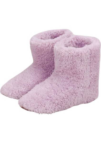 USB Şarjlı Ayak Isıtıcısı Peluş Sıcak Elektrikli Terlik Ayak Isıtmalı Yıkanabilir Ayakkabı Ayak Ayakkabısı 35-39 Bedenlere Uygundur (Yurt Dışından)