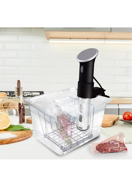 Sous Vide Pişirme Makinesi 11L Kap Paslanmaz Çelik Raflı Çıkarılabilir Bölücüler Ayırıcı (Yurt Dışından) fiyatları