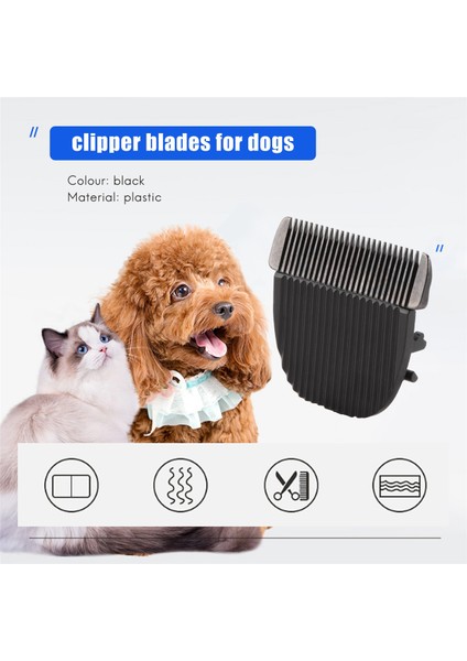 Siyah Seramik Titanyum Bıçak Evcil Hayvan Köpek Tüy Kesme Makinesi Bıçak Kesme Başlığı Baorun P2 P3 P6 P9 S1 Lılı ZP-295 ZP-293 4 (Yurt Dışından) indirimleri