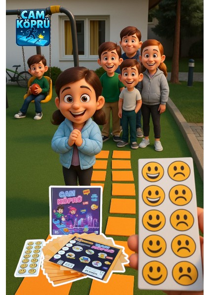 Cam Köprü Oyunu – Mıknatıslı Zeka ve Denge Oyunu | Eva Zeminli Eğitici Aile Oyunu modelleri