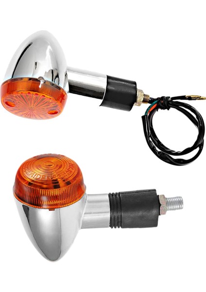4x Motosiklet Turn Sinyalleri Honda Kawasaki Için Ön Arka Işıklar Suzuki Yamaha Motosiklet Sokağı Standart Özel Bisiklet (Yurt Dışından)