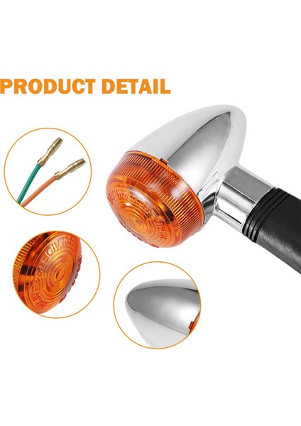 4x Motosiklet Turn Sinyalleri Honda Kawasaki Için Ön Arka Işıklar Suzuki Yamaha Motosiklet Sokağı Standart Özel Bisiklet (Yurt Dışından) fiyatları