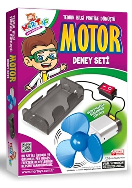 Motor Deney Seti Eğitici Elektrik Deneyleri İçin 8-12 Yaş Arası Çocuklar İçin fiyatları