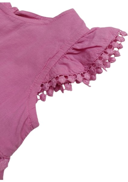 Kız Çocuk Elbise Pembe Baskılı indirimleri