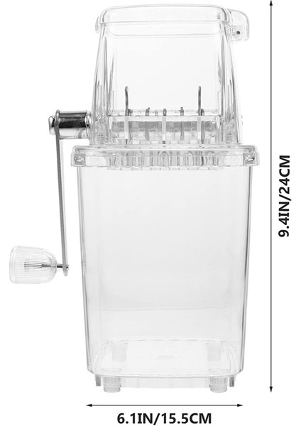 2l Buz Kırıcı Tıraş Makinesi Taşınabilir El Kranklı Buz Makinesi Ev Için Buz Kırıcı Buz Parçacıklı Buz Manuel A (Yurt Dışından) indirimleri