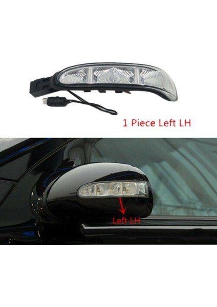 Araba Ön Ayna Dönüş Sinyali Işık Dönüşü Mercedes Benz W164 X164 W164 ml GL300 R320 R350 R450 R500 (Yurt Dışından) fırsatları