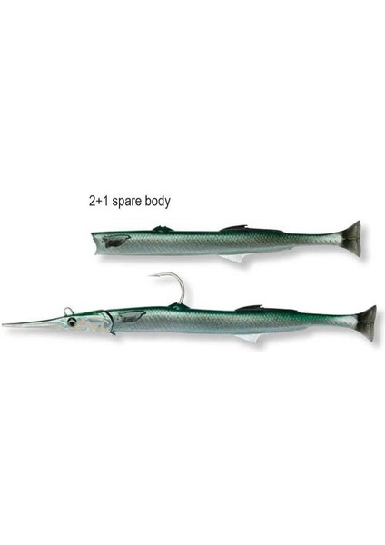 Savage Gear Needlefish Pulsetail 2+1 23 cm 55G Sahte Balık Pink Silver fırsatları