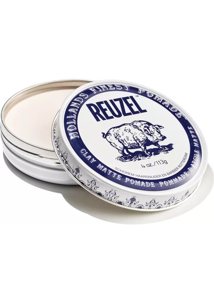 Clay Matte Pomade Orta Tutucu Mat Kil Wax 113 gr. indirimleri