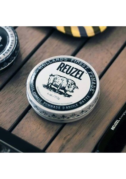 Clay Matte Pomade Orta Tutucu Mat Kil Wax 113 gr.