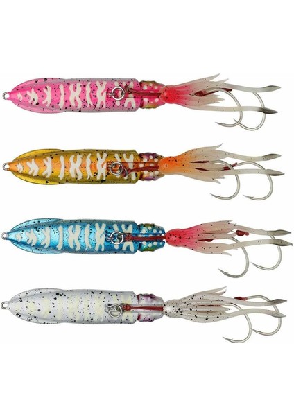Savage Gear Swimsquid Inchiku 9.7cm 150GR Sahte Balık White Glow