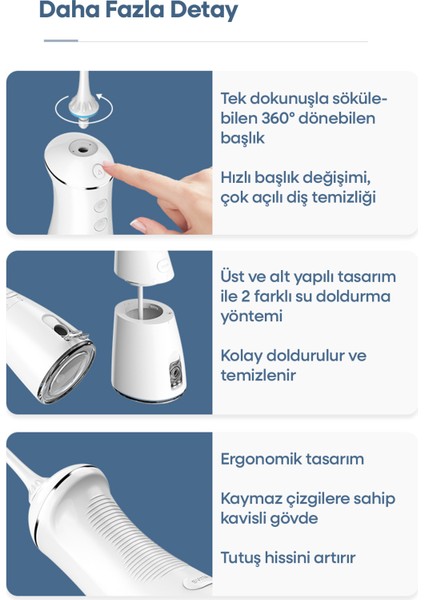 Taşınabilir Ağız Duşu