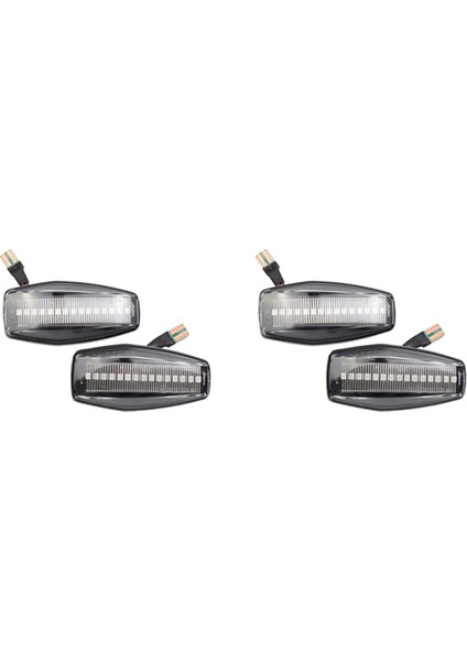 2x Araba LED Dinamik Yan Işaretçi Işık Dönüş Sinyali Hyundai Için I10 Trajet Sonata Elantra Getz Xg Tucson Matrix Kia (Yurt Dışından)