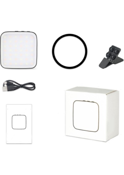 Mini Taşınabilir Cep Telefonu Dolgu Işığı Canlı Mini Manyetik Cep Lambası Selfie Güzellik Lambası Harici LED Işık (Yurt Dışından) fırsatları