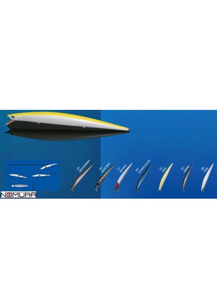 Nagasa 175MM 26G (0-2,5mt) Sahte Balık 135