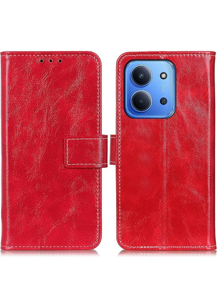 Redmi 15C 5g/4g Eu 173MM/POCO C85 5g Için Crazy Horse Kılıf (Yurt Dışından)
