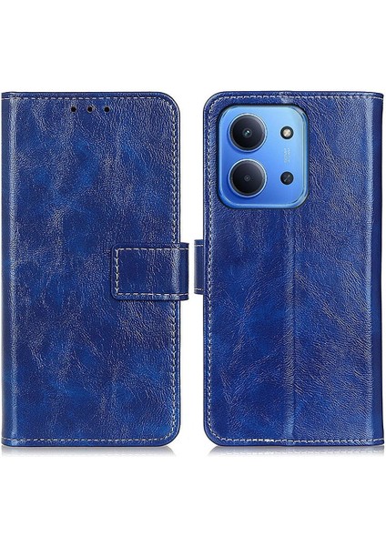 Redmi 15C 5g/4g Eu 173MM/POCO C85 5g Için Crazy Horse Kılıf (Yurt Dışından)