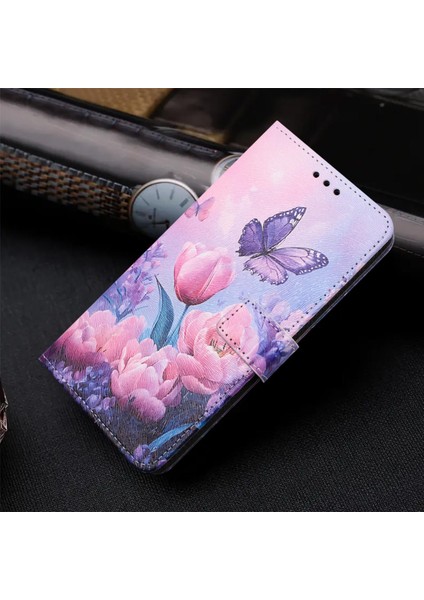Redmi 15C 5g / 4g Eu 173MM Için Renkli Çizim Deri Kılıf (Yurt Dışından) modelleri