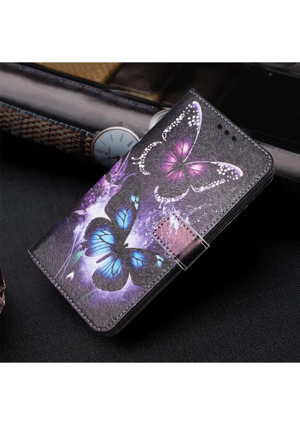 Redmi 15C 5g / 4g Eu 173MM Için Renkli Çizim Deri Kılıf (Yurt Dışından) modelleri