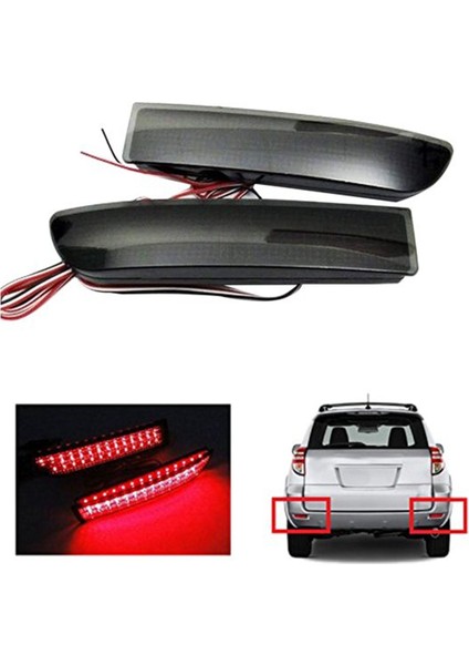 Toyota Avensıs/alphard Mkı/rav4 B Için Araç LED Kaya Lıght Park Fren Arka Tamplası Reffer Lamba (Yurt Dışından) modelleri